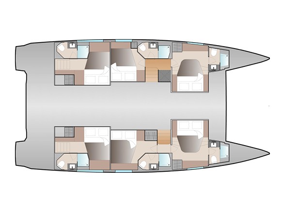 Rzut jachtu Aura 51 Breezer