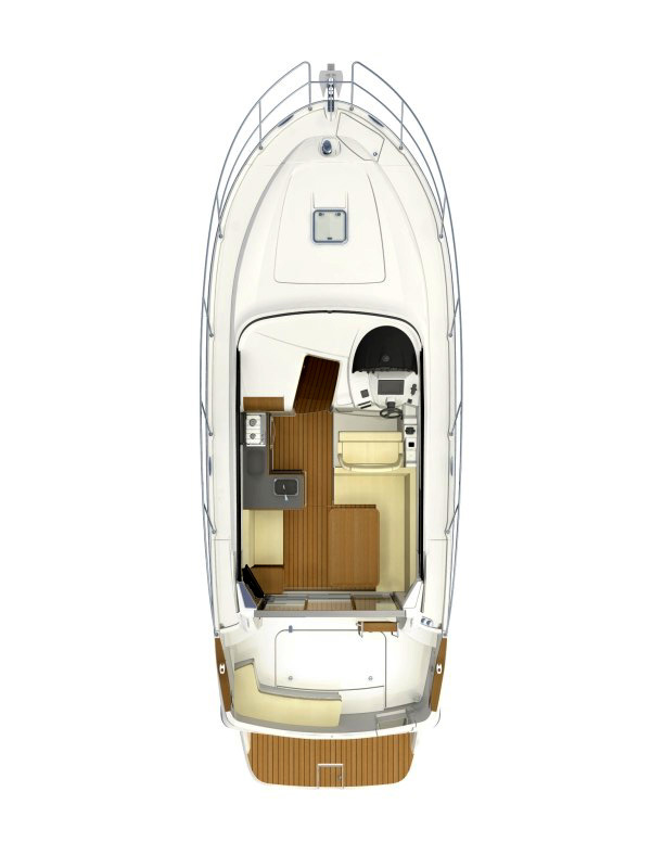 Rzut jachtu Antares 36 Mandalina II