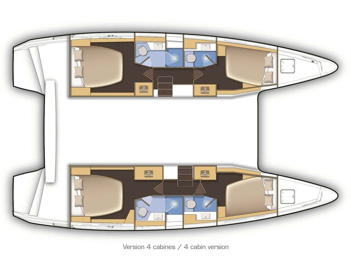 Rzut jachtu Lagoon 42 Eternity (ONLY SKIPPERED)