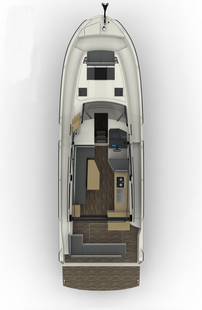 Rzut jachtu Northman 1200 Maya Bay 3