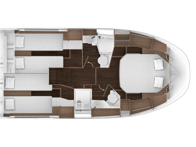 Rzut jachtu Merry Fisher 1295 FLY SEA LION