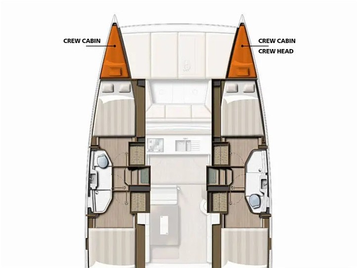 Rzut jachtu Bali Catsmart Enterprise