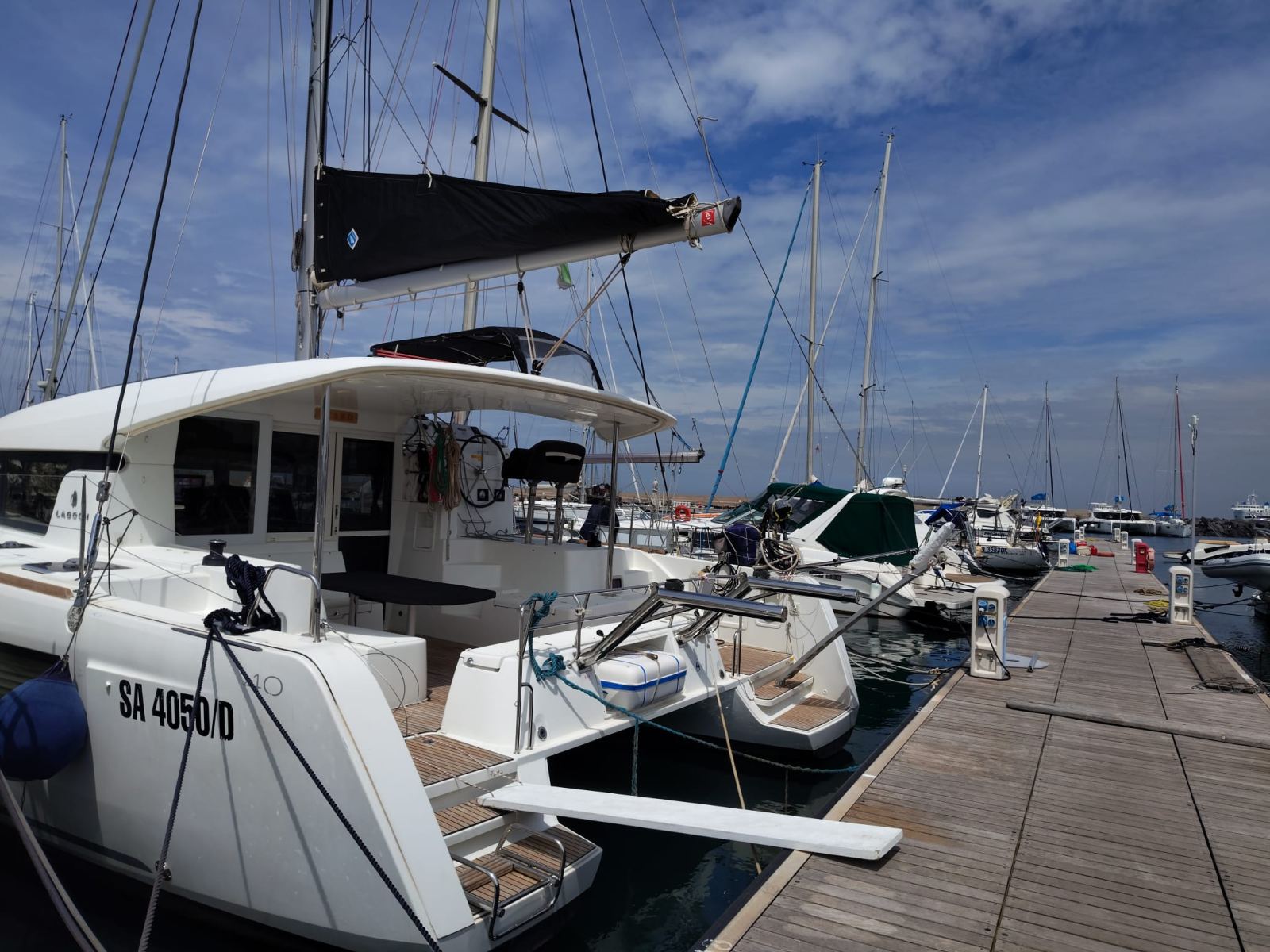 Rzut jachtu Lagoon 40 Icaro