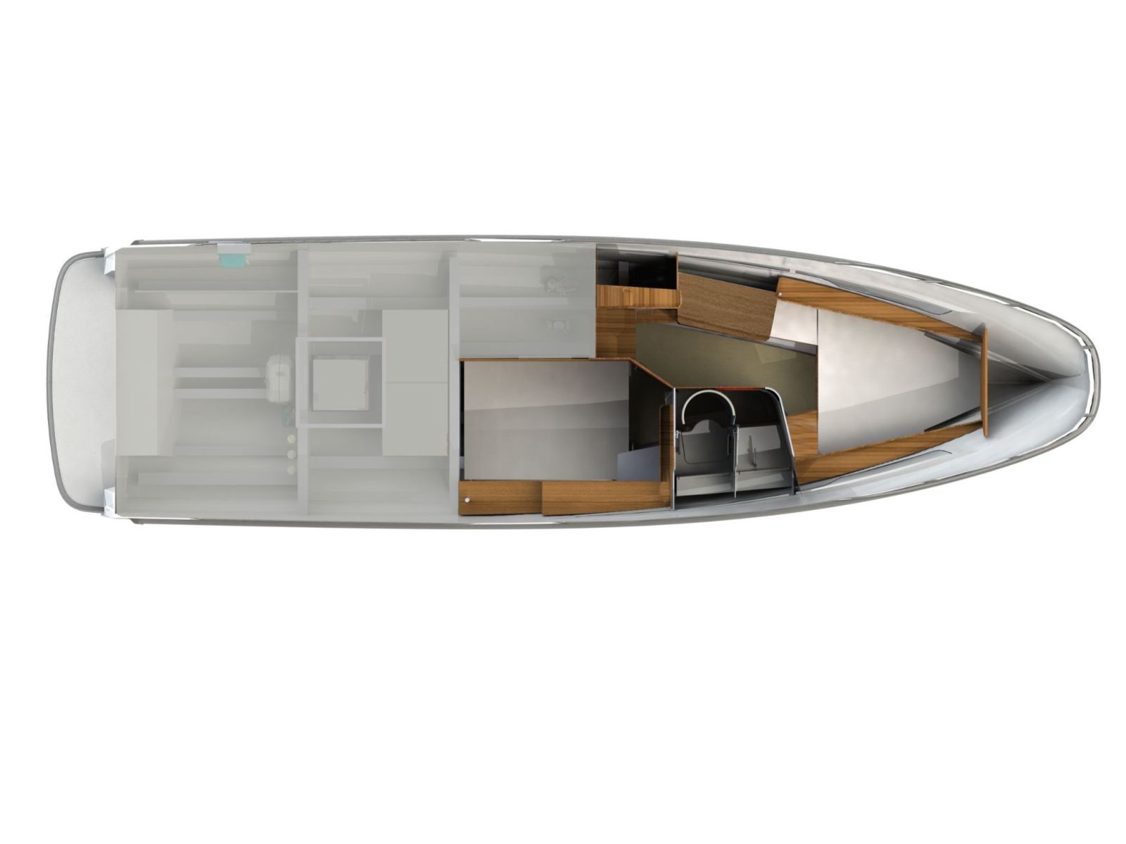 Rzut jachtu Nimbus Commuter C11 POSEIDON