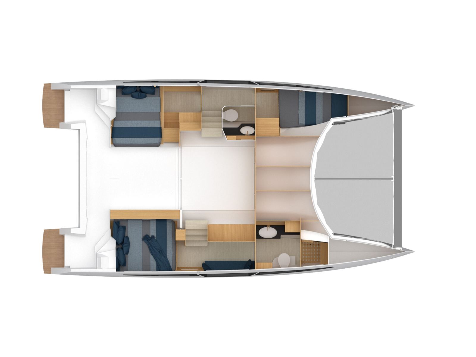 Rzut jachtu C-CAT 37 Amuni'