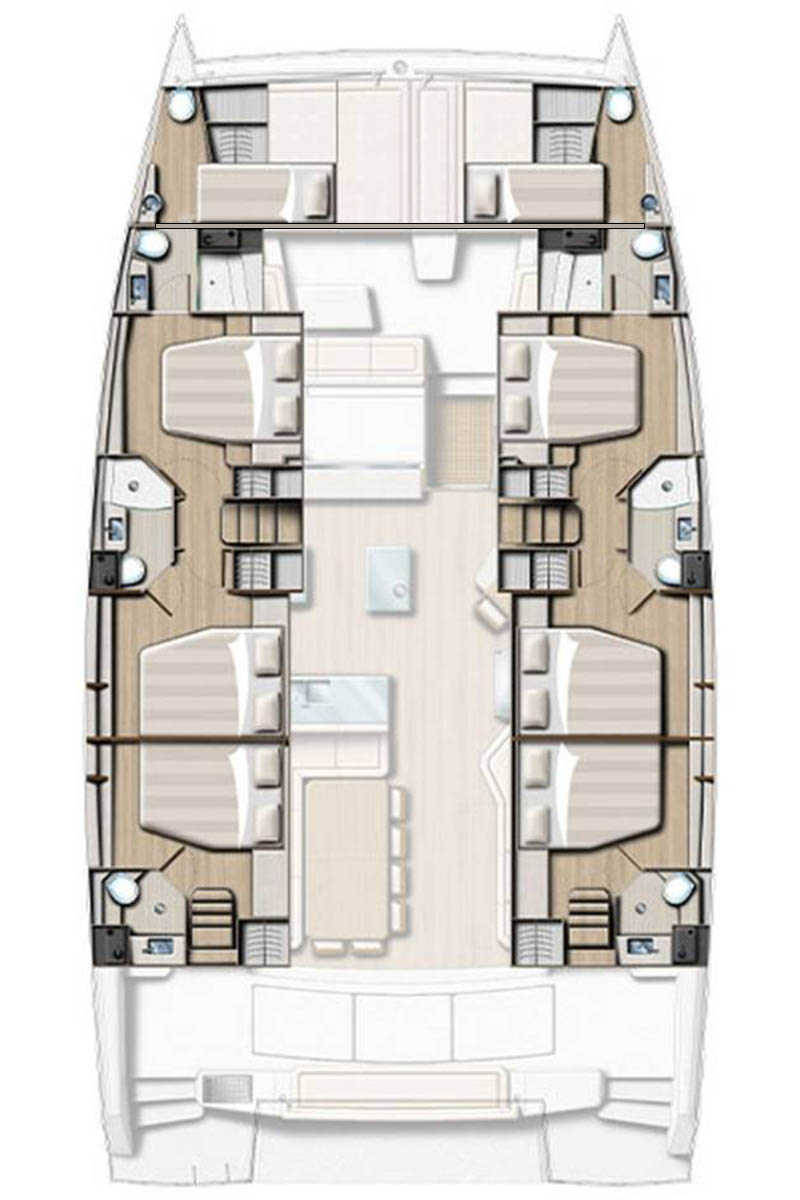 Rzut jachtu Bali 5.4 Ne Plus Ultra