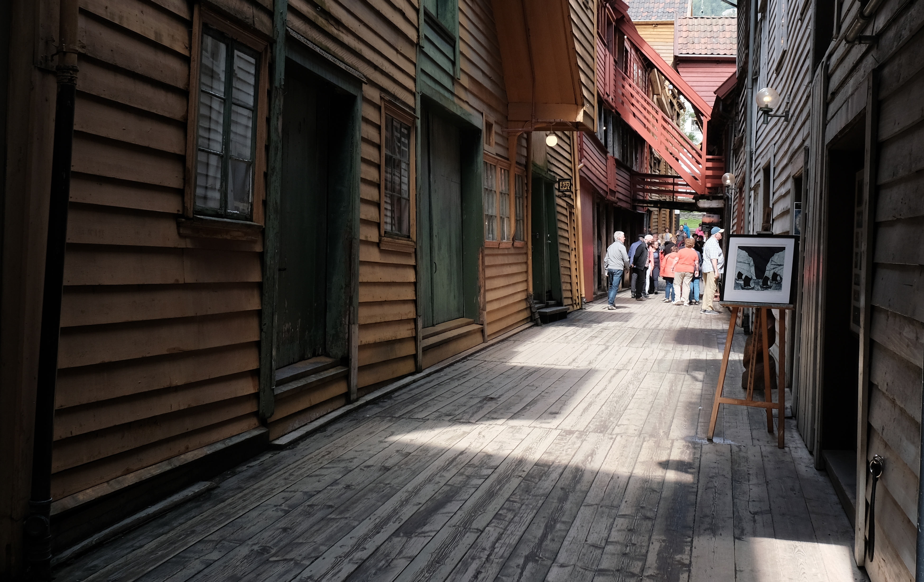 Bryggen, Bergen, Norwegia