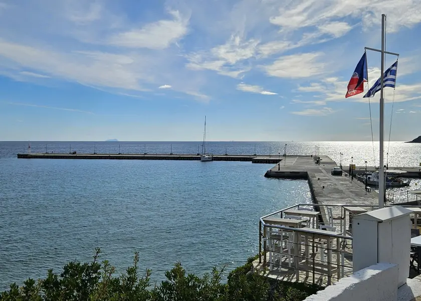 Widok na zatokę Agia Marina